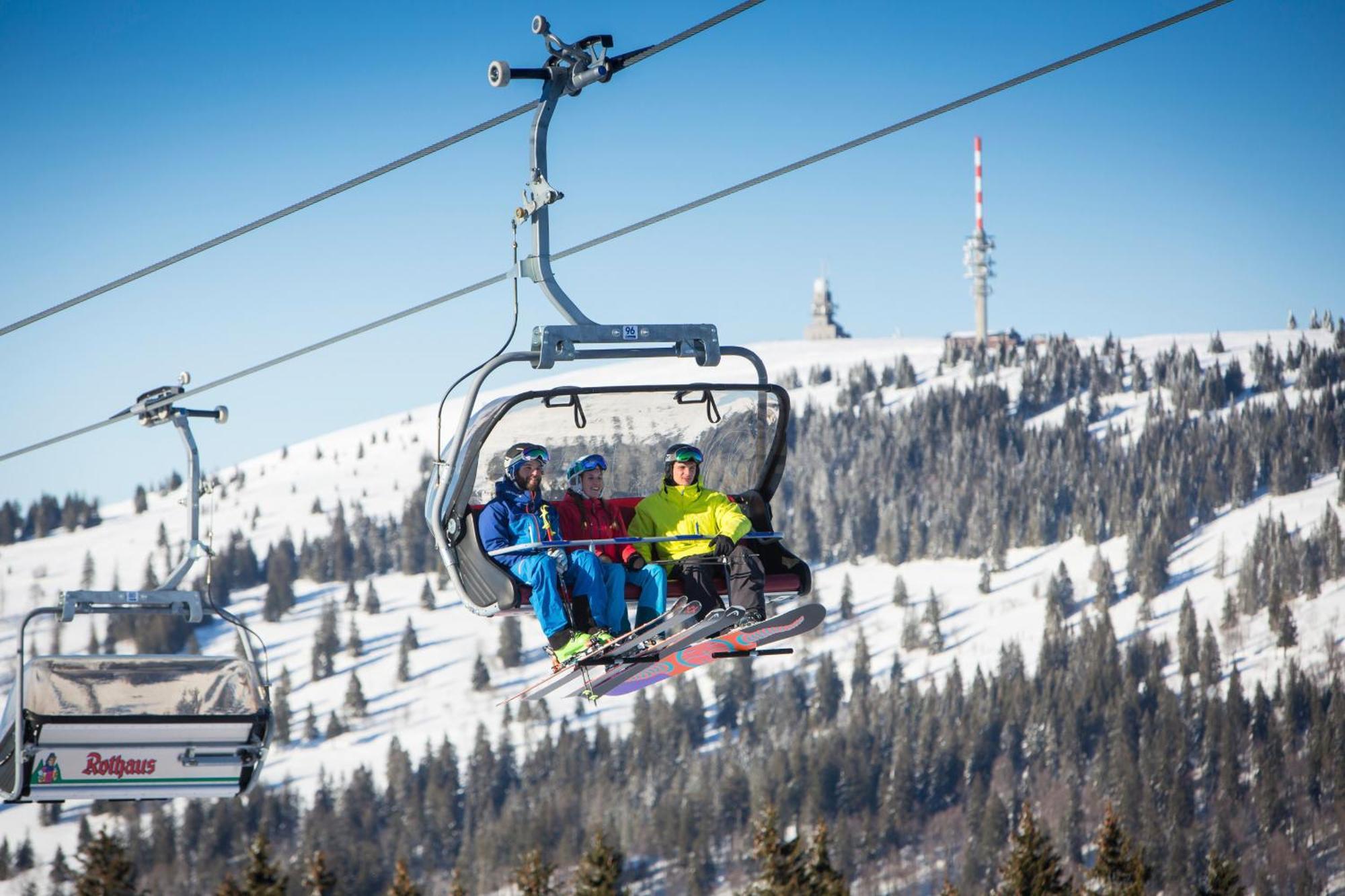 Ferienwohnung Seeblick Nr 2 5-Zimmerwohnung - Feldberg Baerental Rotwasser Экстерьер фото